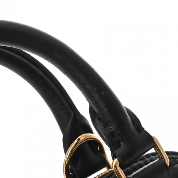 Louis Vuitton Alma Soft BB Black Calf Handbag Bag Back - Picture 5 of 15